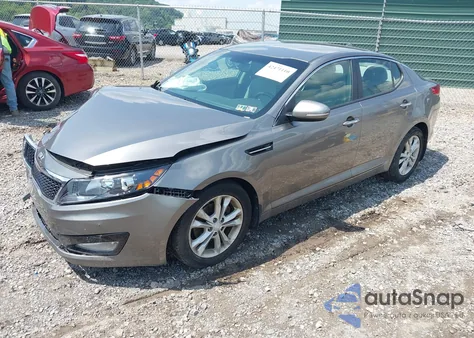 2013 Kia Optima Ex из США, поврежденный, VIN 5XXGN4A75DG153044